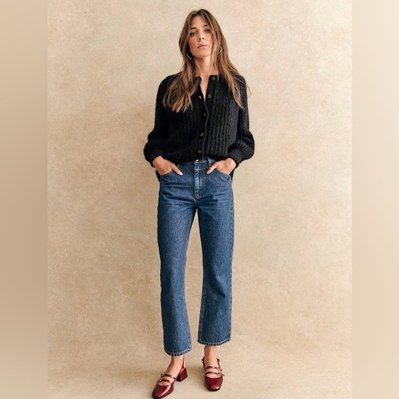 NWOT Sezane Emile Cardigan - Picture 2 of 7